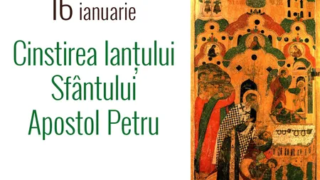 CALENDAR ORTODOX 16 IANUARIE 2018: Este sărbătoarea care aduce speranţă celor pedepsiţi pe nedrept