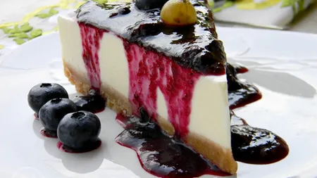 Cheesecake cu afine