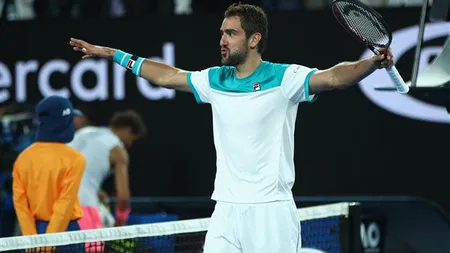 AUSTRALIAN OPEN 2018. Marin Cilic, primul finalist de pe tabloul băieţilor