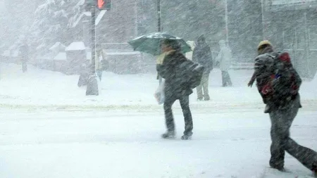 PROGNOZA METEO: Ninsori viscolite şi ger, urmate de ploi şi polei. Cum va fi vremea în următoarele două săptămâni