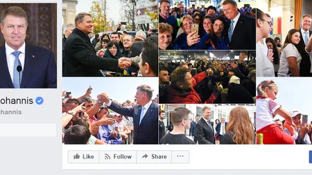 Klaus Iohannis a pierdut circa 1000 de fani pe Facebook după desemnarea premierului Viorica Dăncilă