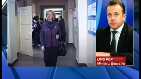 Liviu Pop, veşti proaste pentru profesori: Unele sporuri ar putea fi anulate VIDEO