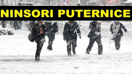 PROGNOZA METEO pe două săptămâni: Precipitaţii abundente în februarie, ploi, lapoviţă şi ninsori consistente