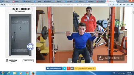 Scandal în sportul românesc. Un săritor cu schiurile a fost desfigurat în bătaie de antrenorul său VIDEO