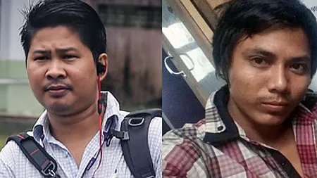 Jurnalişti ai agenţiei Reuters, puşi sub acuzare de poliţia din Myanmar. Ei riscă 14 ani de închisoare