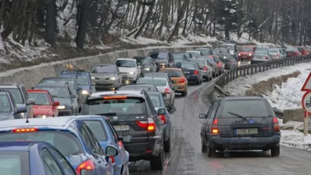 INFOTRAFIC. Trafic infernal pe Valea Prahovei