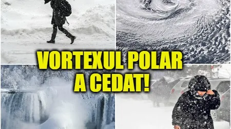VORTEXUL POLAR aduce iarnă siberiană, cu furtuni de zăpadă şi minime istorice. Avertismentul autorităţilor