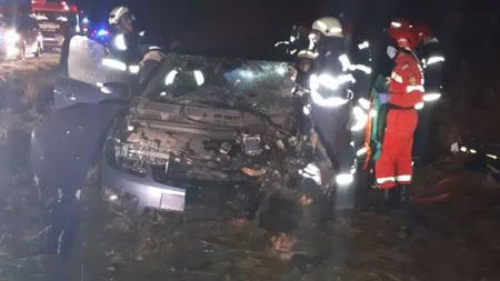 Accident cumplit în Timiş. Un copil a murit, iar alte patru persoane au fost rănite