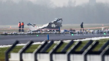 Avion prăbuşit în Belgia. Cel puţin două persoane au murit