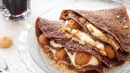 Cum se prepară clătitele tiramisu