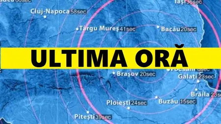 Cutremur neobişnuit în România, s-a simţit în câteva oraşe