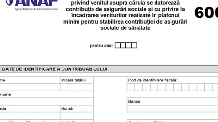 Ce se întâmplă cu Formularul 600 din martie. Românii vor plăti din nou taxe pe venitul 