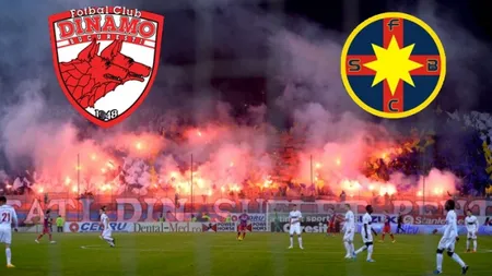 DINAMO - STEAUA online, eternul derby poate scoate 