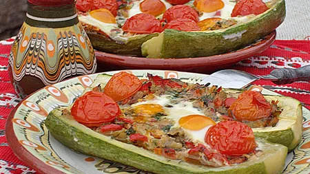 REŢETA ZILEI: Bărcuţe cu legume, la cuptor