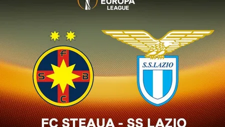 STEAUA - LAZIO 1-0 în 16-imile de finală din Europa League