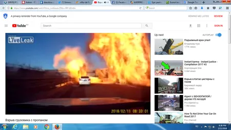 Zidul de flăcări. Un camion cu gaz lichefiat a declanşat iadul pe autostradă VIDEO