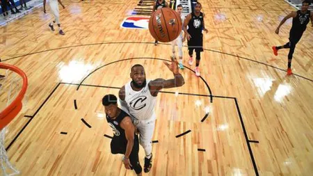 ALL STAR GAME 2018. Echipa lui LeBron a câştigat dramatic în faţa team-ului lui Stephen Curry VIDEO