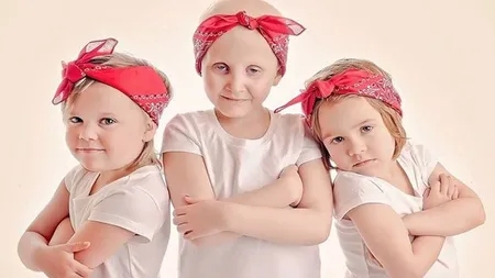 Mesaj VIRAL transmis de trei fetiţe care au învins cancerul