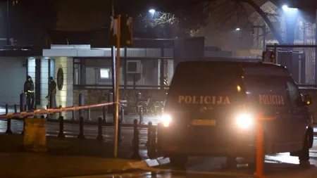 ATAC cu dispozitiv exploziv la ambasada SUA din Muntenegru. Atacatorul s-a sinucis UPDATE