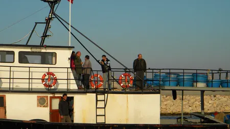 Un pescador turcesc s-a scufundat în Portul Constanţa