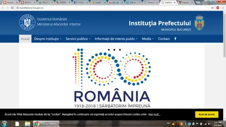 Site-urile prefecturilor au un nou format standard şi vor prelua automat atenţionările meteo ANM