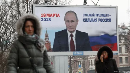 Opt candidaţi, între care şi Vladimir Putin, au fost confirmaţi oficial în cursa prezidenţială