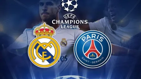 Liga Campionilor, meci dramatic pe Bernabeu. Real a întors scorul cu PSG şi a câştigat cu 3-1