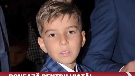Oferă-i lui Sebastian o şansă la viaţă! TU poţi face minuni!