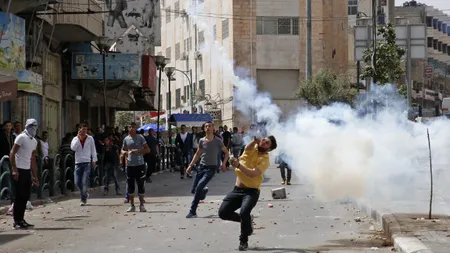 Proteste şi confruntări cu soldaţii israelieni în mai multe oraşe din Cisiordania