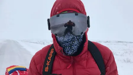 Tibi Uşeriu, prima declaraţie după ce a câştigat ultramaratonul arctic: O fo' cât p-aci... FOTO VIDEO