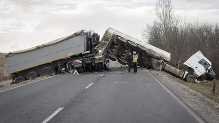 Accident grav în Ungaria, în apropiere de Vama Borş. Doi şoferi români au fost implicaţi VIDEO