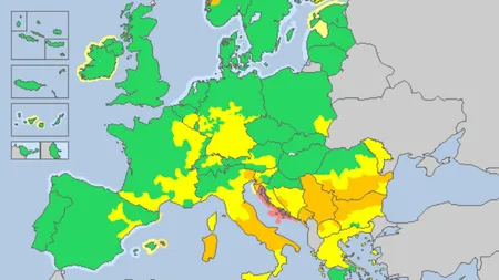 ALERTE METEO lângă graniţele României. Ninsori, viscol şi drumuri închise în Bulgaria şi Bosnia şi Herţegovina