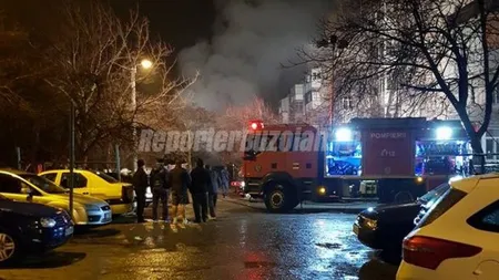 Incendiu puternic în Buzău. O femeie a murit, iar mama sa este în stare critică