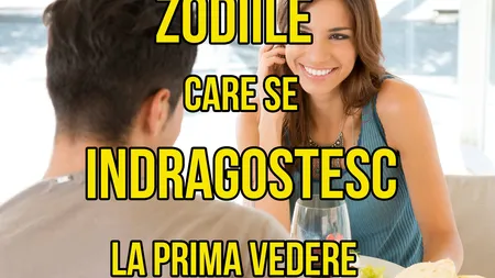 Horoscopul îndrăgostiţilor. Află ce schimbări au loc în viaţa fiecărei zodii atunci când începe să simtă fluturi în stomac