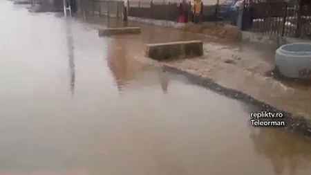 Drumuri şi localităţi din Teleorman, sub ape. Dunărea a atins cota de inundaţie, în Brăila