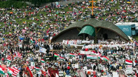 Confuzie la Sfântu Gheorghe, de Ziua Maghiarilor de Pretutindeni. Pe străzi a apărut arborat drapelul Italiei FOTO