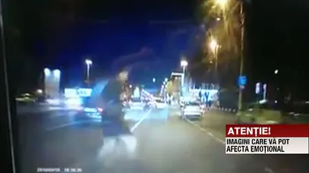 Pieton lovit de taxi în Constanţa în timp ce făcea slalom printre maşini