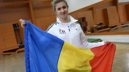 Alexandra Predescu, vicecampioană europeană la spadă. Tânăra de 18 ani a urcat pe podium la Soci