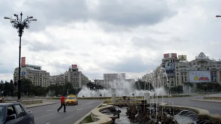 Accident cu trei maşini în centrul Capitalei