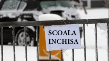 Şcoli închise pe 5 octombrie. În ce judeţe nu se fac ore vinerea viitoare