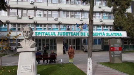 Crimă şi sinucidere la Spitalul Judeţean Slatina. Un infirmier şi-a înjunghiat o colegă, apoi s-a sinucis