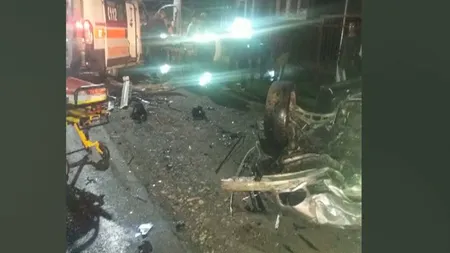 Accident cumplit la Breaza. Cinci persoane au fost rănite