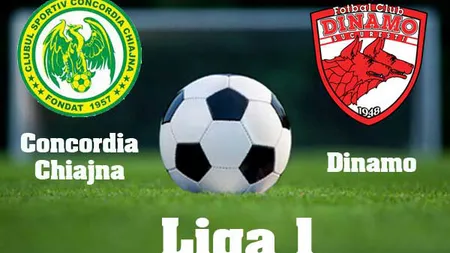 DINAMO - CONCORDIA CHIAJNA LIVE VIDEO ONLINE DIGI SPORT STREAMING TELEKOM SPORT