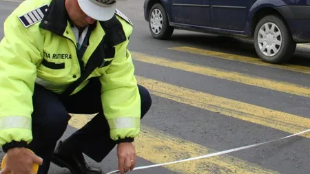 Fetiţă de 10 ani, rănită pe trecerea de pietoni în zona Luica. Şoferul a fugit de la locul accidentului şi e căutat de poliţişti