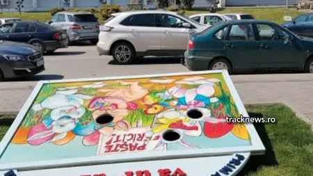 Doi poliţişti din Mangalia, la un pas să fie ucişi de un panou cu mesajul 