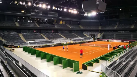 FED CUP ROMANIA-ELVEŢIA. Oaspeţii sunt impresionaţi de Sala de la Cluj: 