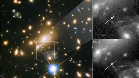 O stea aflată la 9 miliarde de ani-lumină, cea mai îndepărtată observată vreodată de astronomi