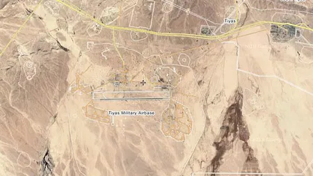 Siria şi Rusia acuză Israelul că a bombardat baza aeriană siriană din Tiyas. 14 persoane au murit
