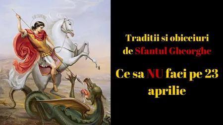 MESAJE de Sfantul Gheorghe pentru apropiaţi