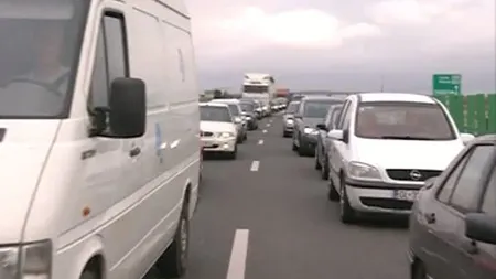 Trafic îngreunat pe Autostrada Soarelui din cauza unor lucrări de asfaltare
